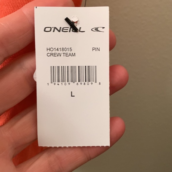 ✅✅🌷O’NEILL CREW TEAM CROP TEE in Watermelon - Picture 8 of 9